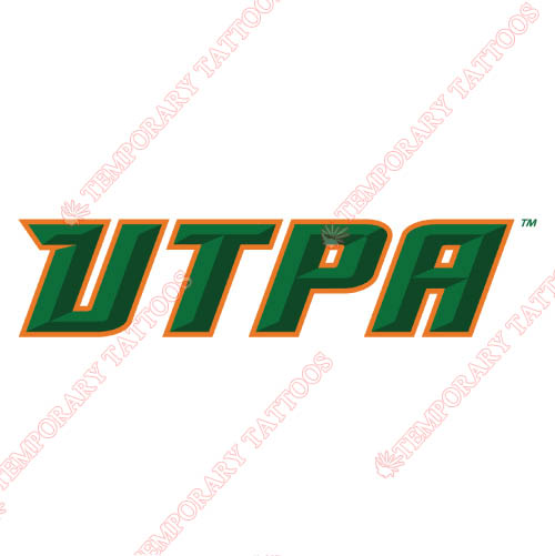 Texas Pan American Broncs Customize Temporary Tattoos Stickers NO.6520